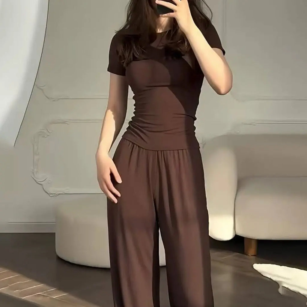 Completo Avelyn Maglia & Pantalone — Set 2 Pezzi Casual