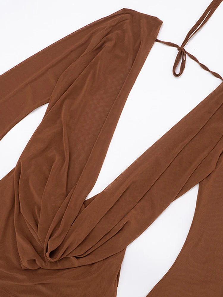 Abito Avelyn Divine™ – Mini Dress Elegante con Scollo Profondo